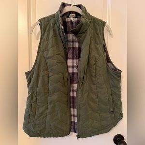 Supplies Army Green Quilted Vest